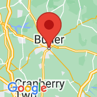 Map of Butler, PA US
